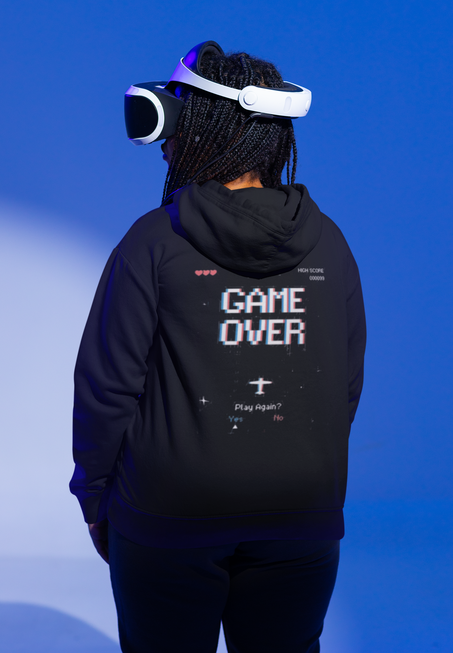 Game Over Oversized Hoodie