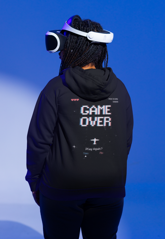 Game Over Oversized Hoodie