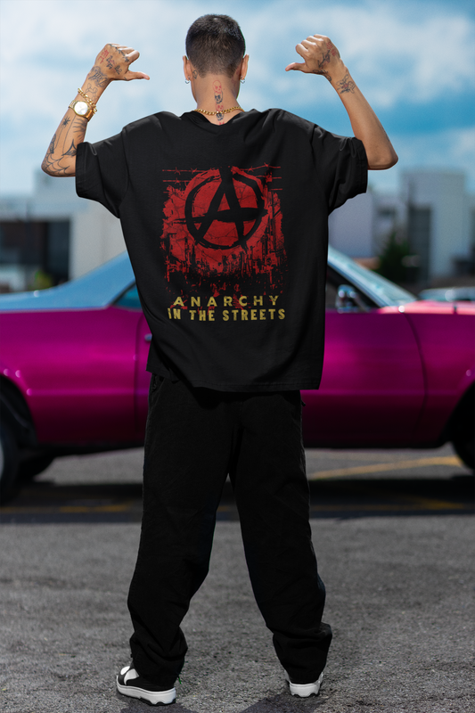 Anarchy in the Streets Oversized T-Shirt