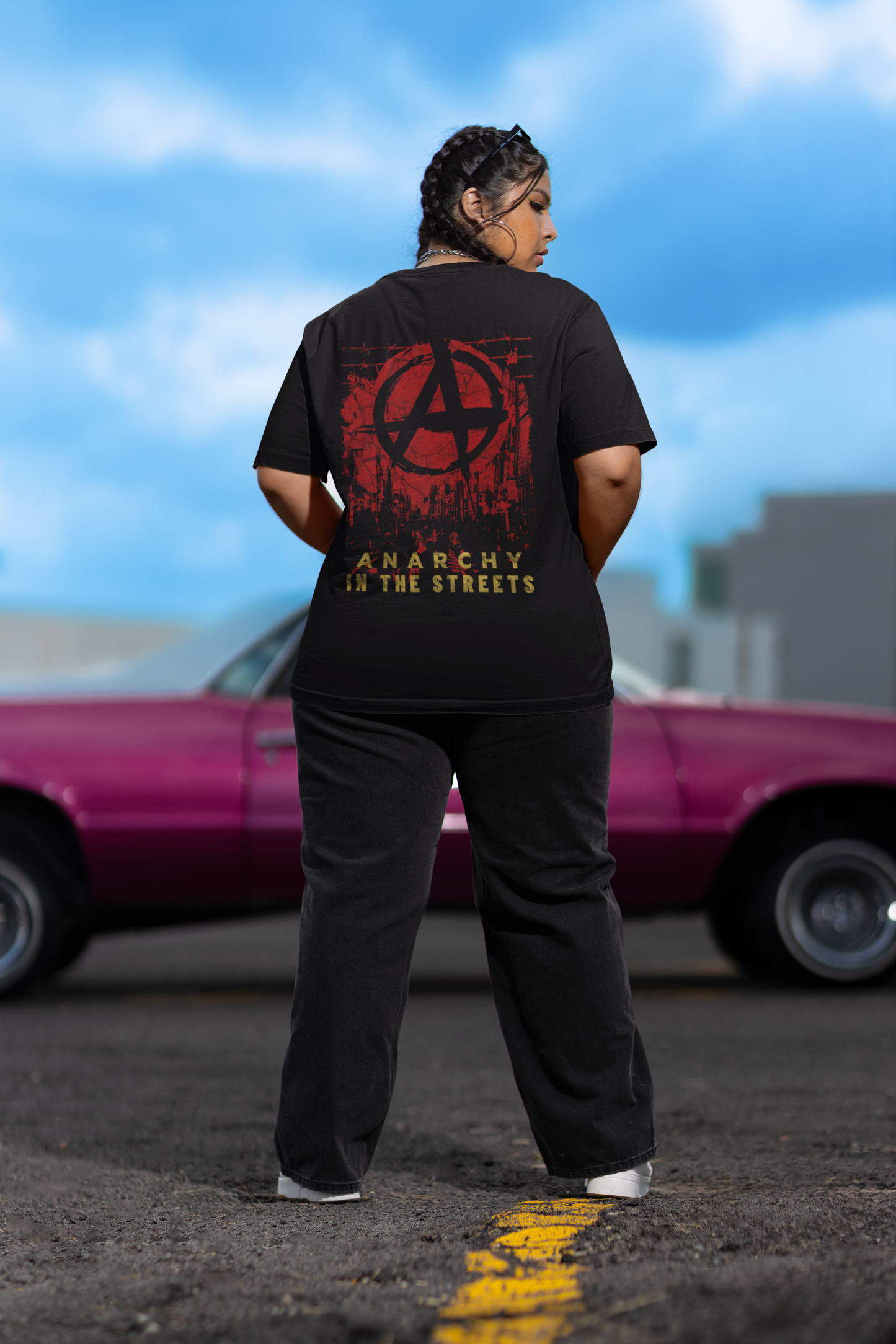 Anarchy in the Streets Oversized T-Shirt