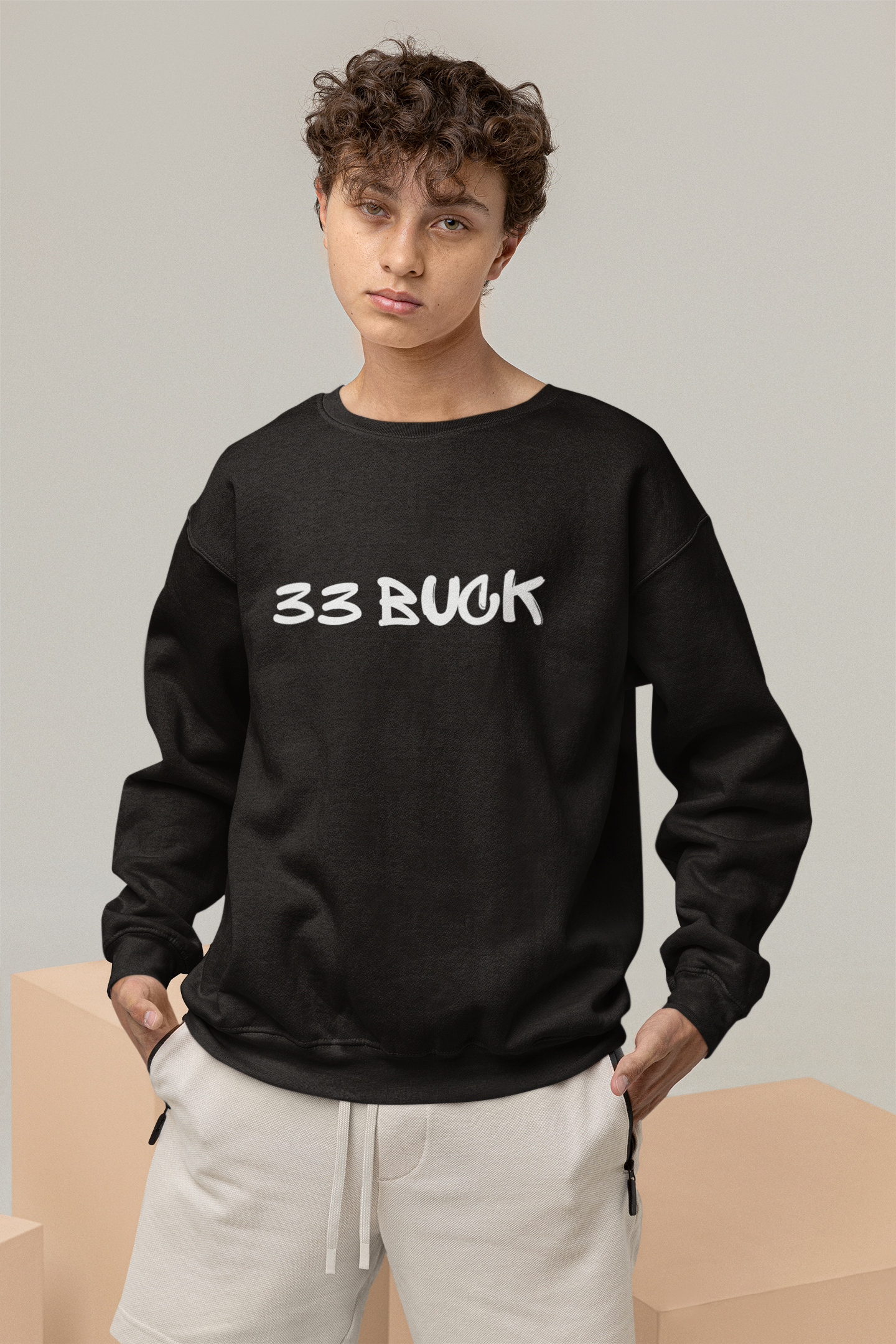 33 Buck Graphic Sweatshirt