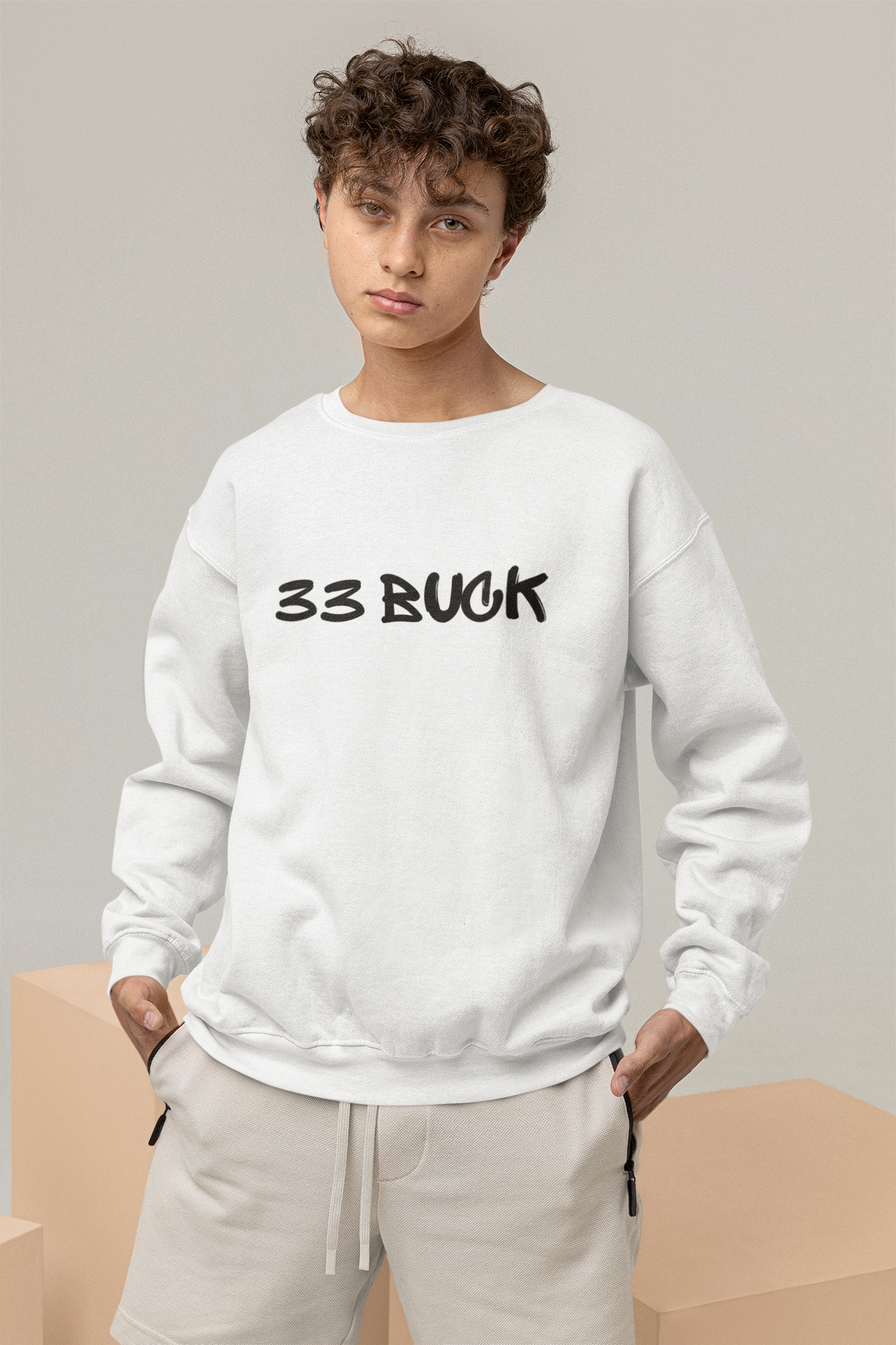 33 Buck Graphic Sweatshirt