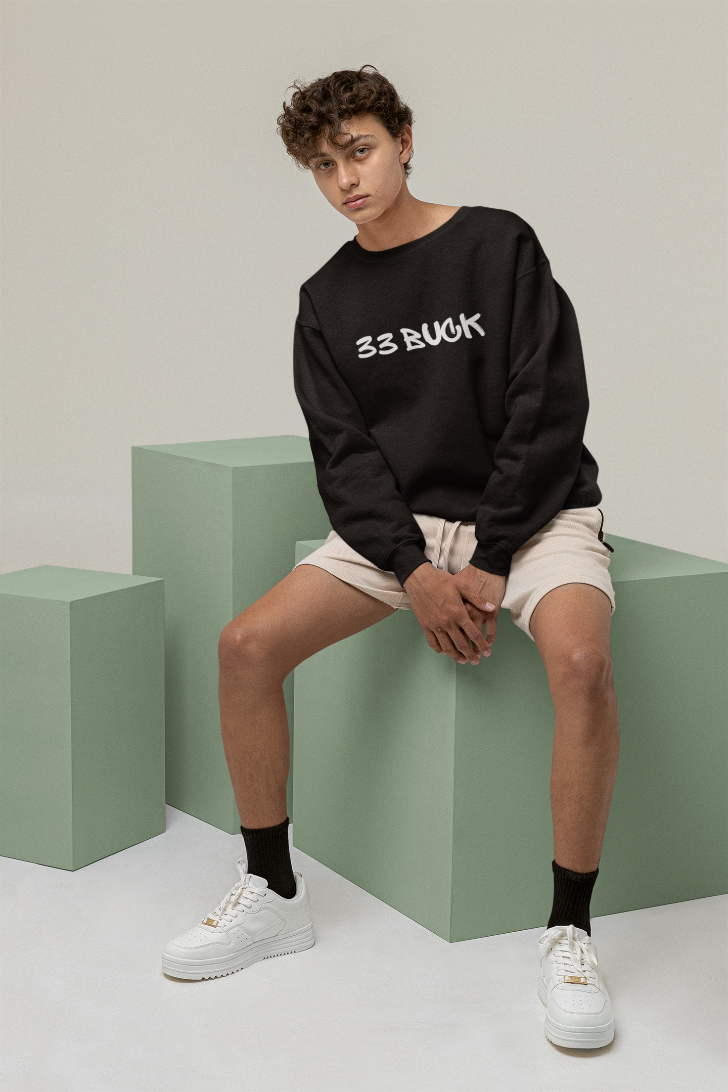 33 Buck Graphic Sweatshirt