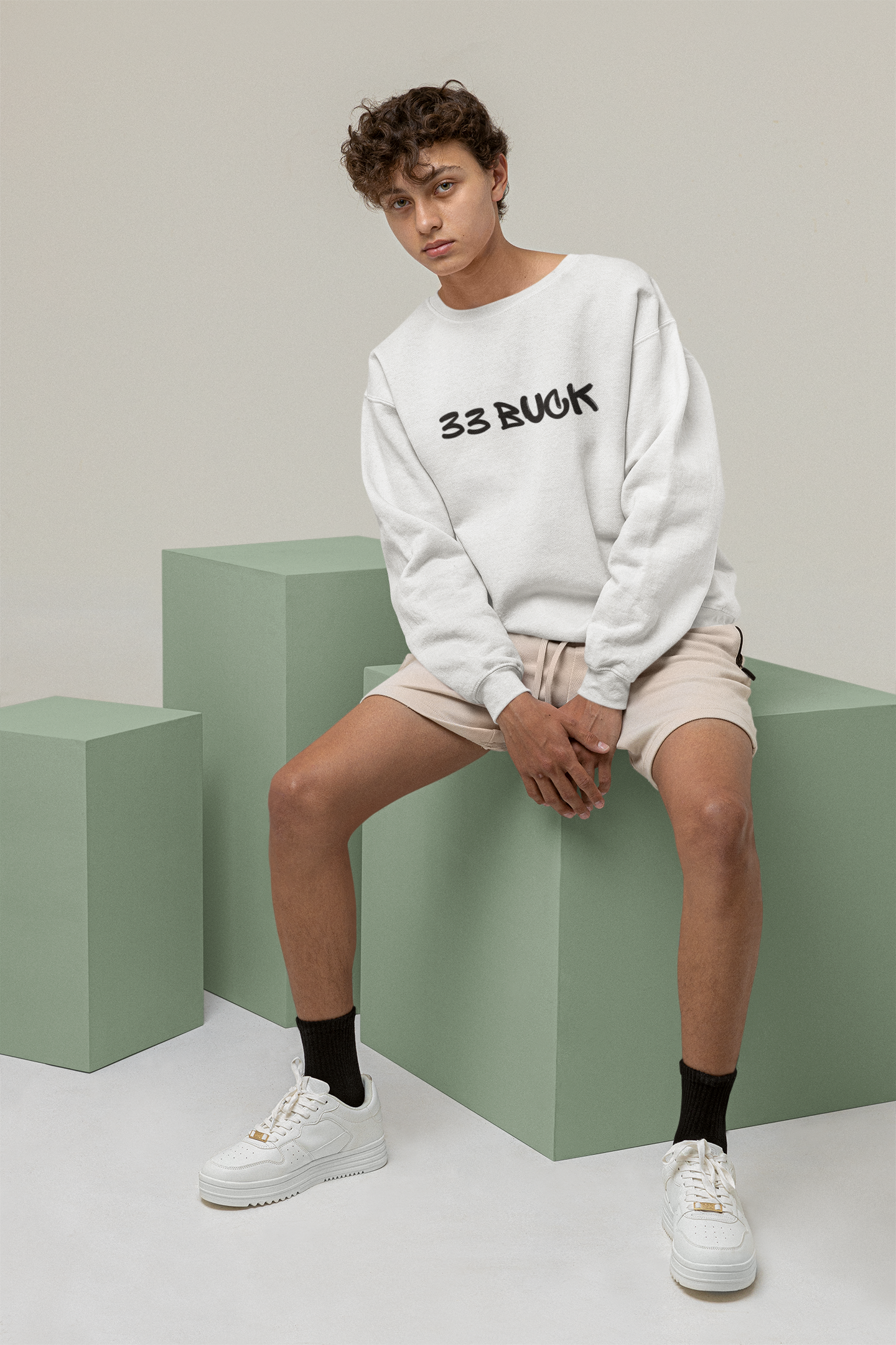 33 Buck Graphic Sweatshirt