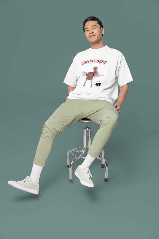 33 Buck Men's I DO MY BEST Oversized T-shirt